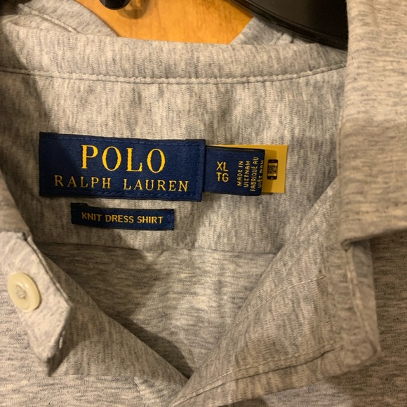 Ralph Lauren Men Knit Shirt 👕 long sleeve XL Brand New with tags 🏷️ - Picture 3 of 5